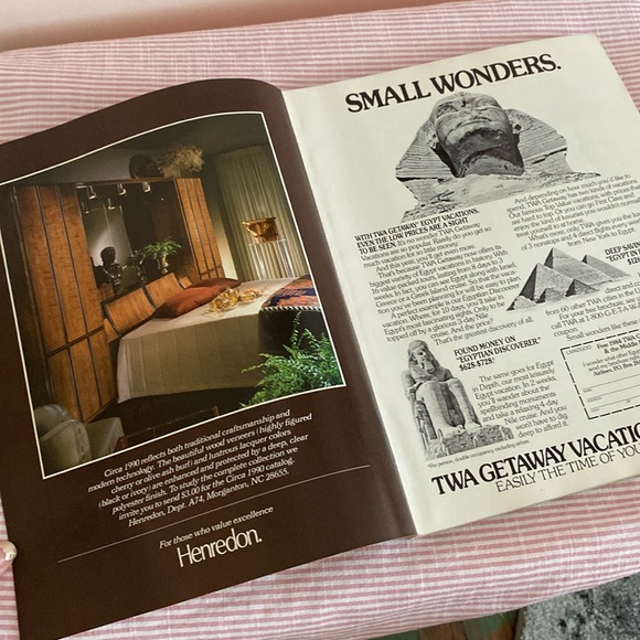 Vintage July 1984 Architectural Digest Magazine - Picture 4 of 12